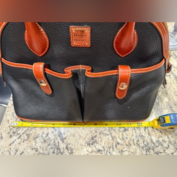 Dooney & Bourke pebble leather satchel - Picture 8 of 10